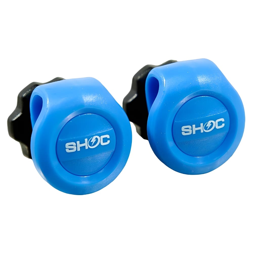 Playmaker Base: American Football Eyeshield SHOC Viper Clips Carolina Blue Produktbild