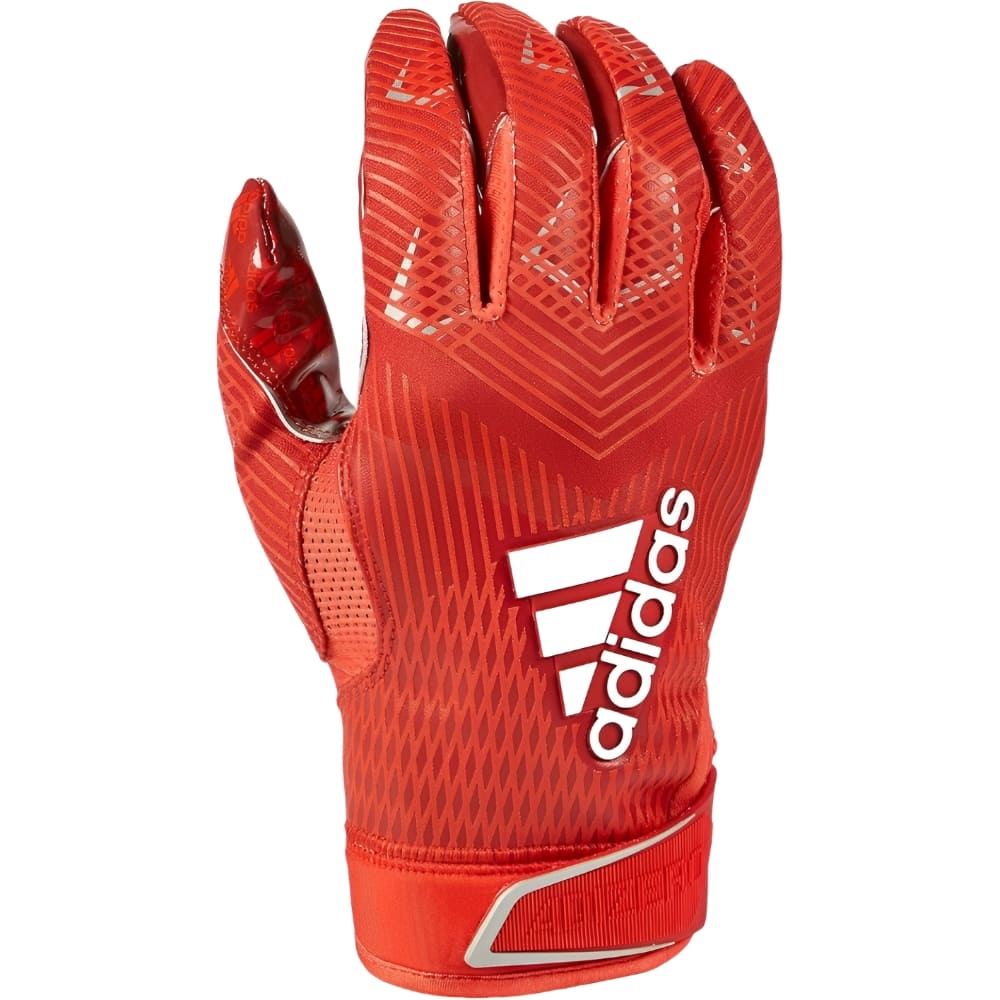 Playmaker Base: American Football Handschuhe Adidas Adizero 8.0 Orange Produktbild