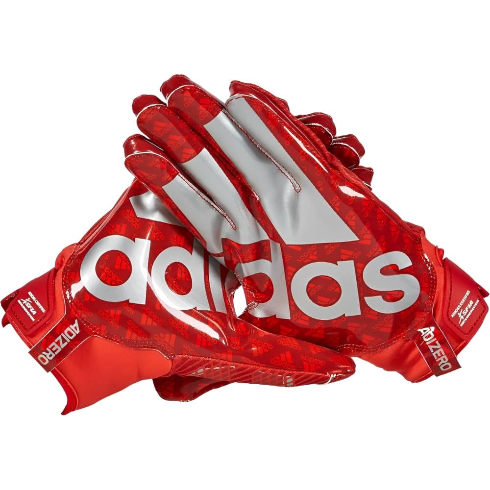 Playmaker Base: American Football Handschuhe Adidas Adizero 8.0 Orange Produktbild 1