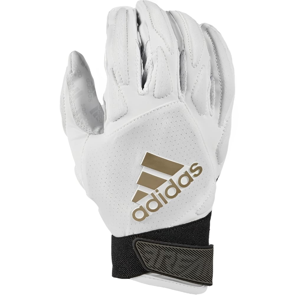 Playmaker Base: American Football Handschuhe Adidas Freak 4.0 Weiß Produktbild