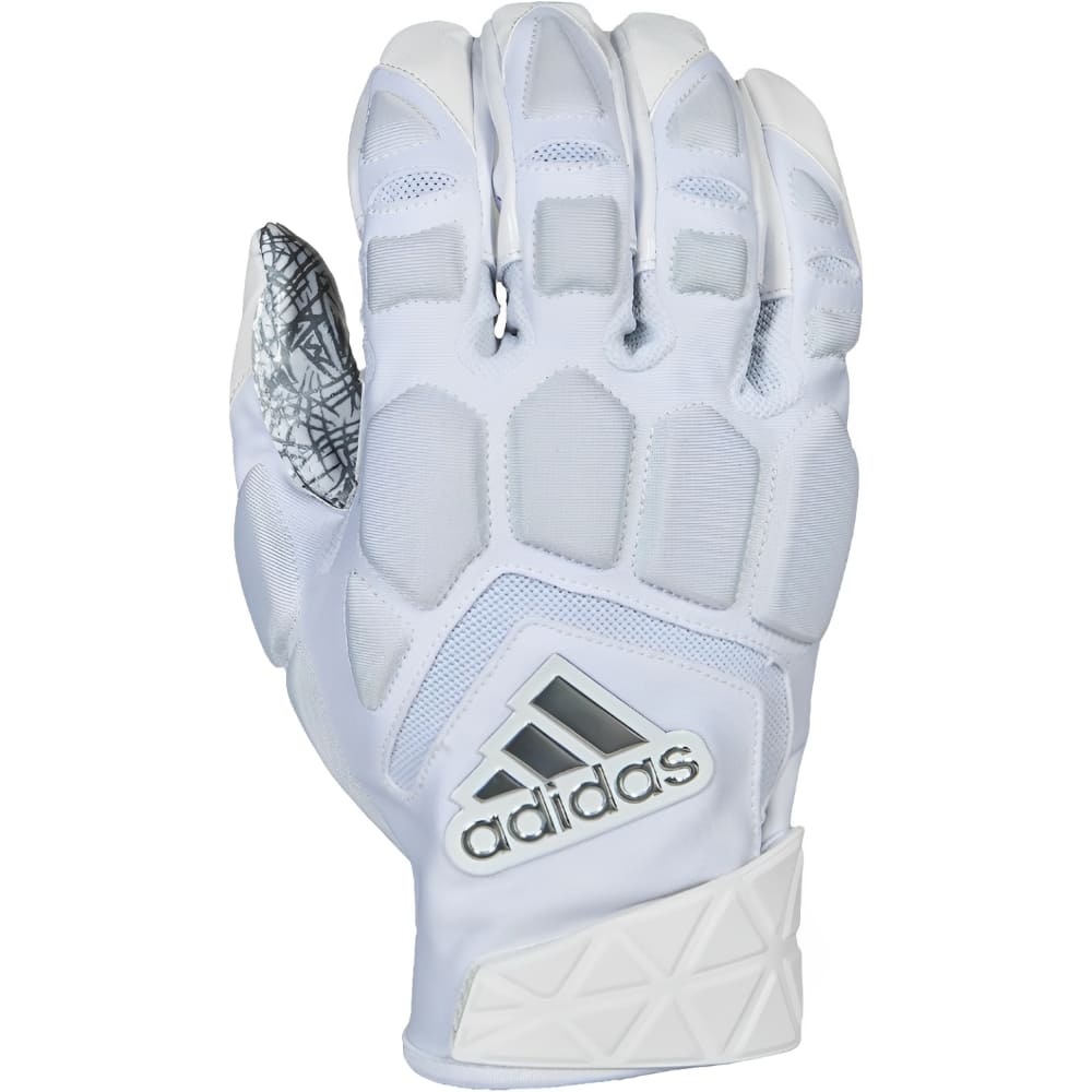Playmaker Base: American Football Handschuhe Adidas Freak Max Lineman Weiß Produktbild