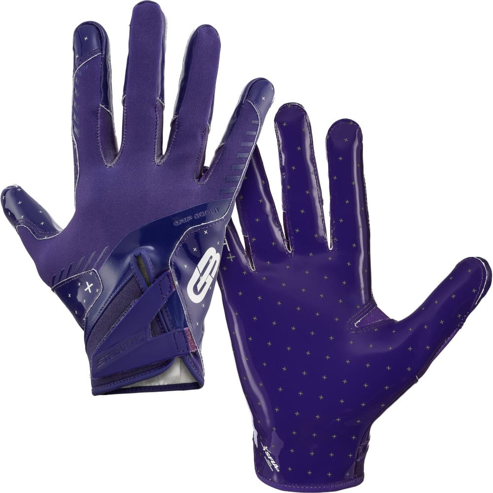 God of Cards: American Football Handschuhe Grip Boost Solid Stealth 6 Boost+ Purple Produktbild