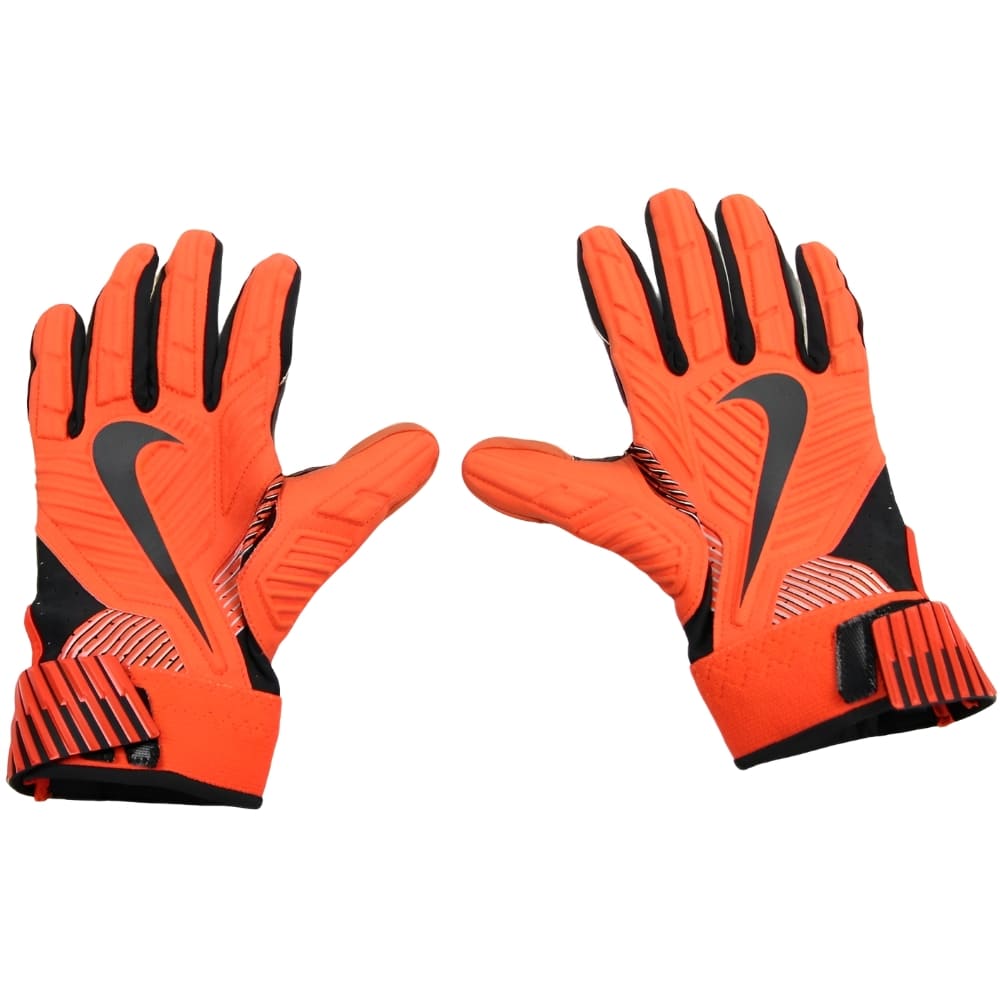 Playmaker Base: American Football Handschuhe Nike D-Tack 5.0 Orange Produktbild