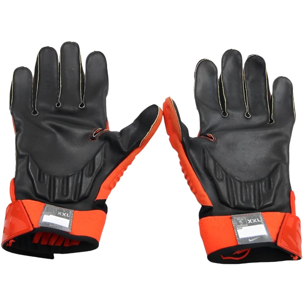 Playmaker Base: American Football Handschuhe Nike D-Tack 5.0 Orange Produktbild 1
