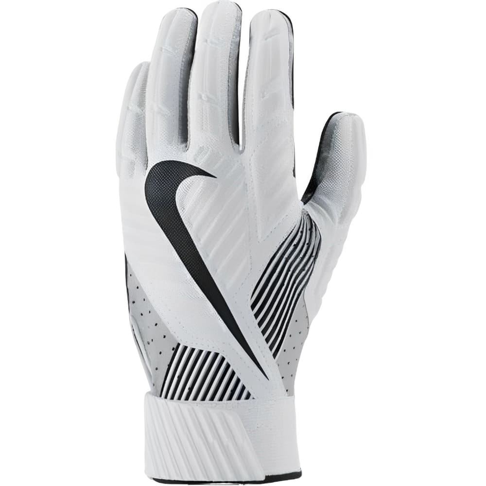 Playmaker Base: American Football Handschuhe Nike D-Tack 5.0 Weiß Produktbild