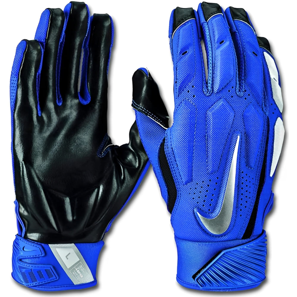 Playmaker Base: American Football Handschuhe Nike D-Tack 6.0 Blau Produktbild