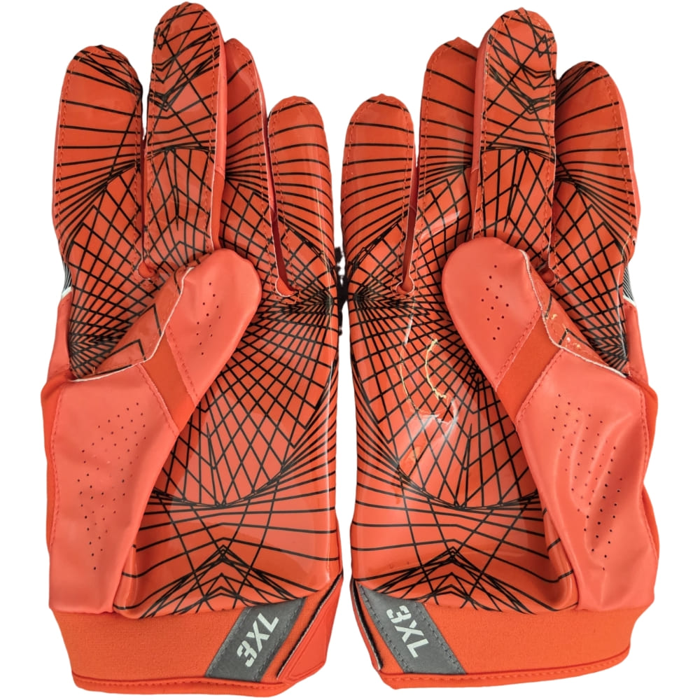 Playmaker Base: American Football Handschuhe Nike Vapor Jet 4 Orange Produktbild 1