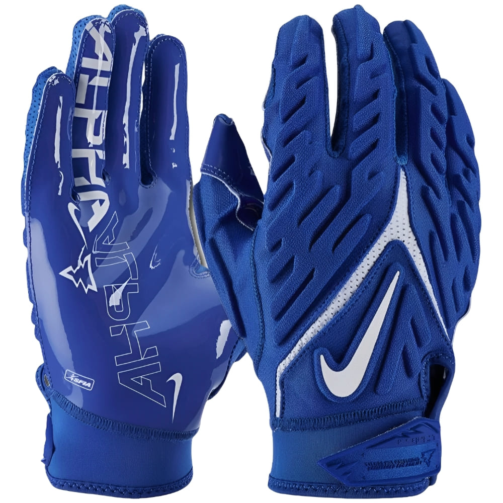 Playmaker Base: American Football Handschuhe Nike Superbad 6.0 Blau Produktbild