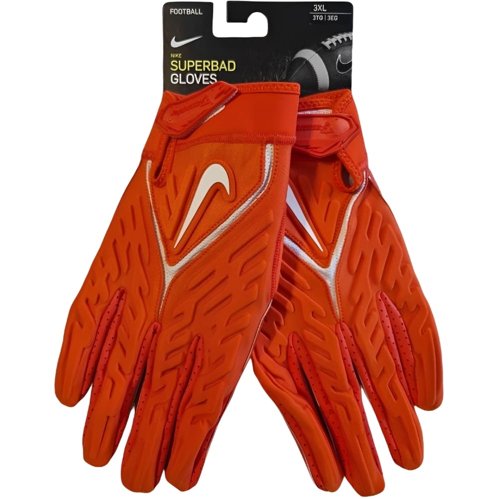 Playmaker Base: American Football Handschuhe Nike Superbad 6.0 Orange Produktbild