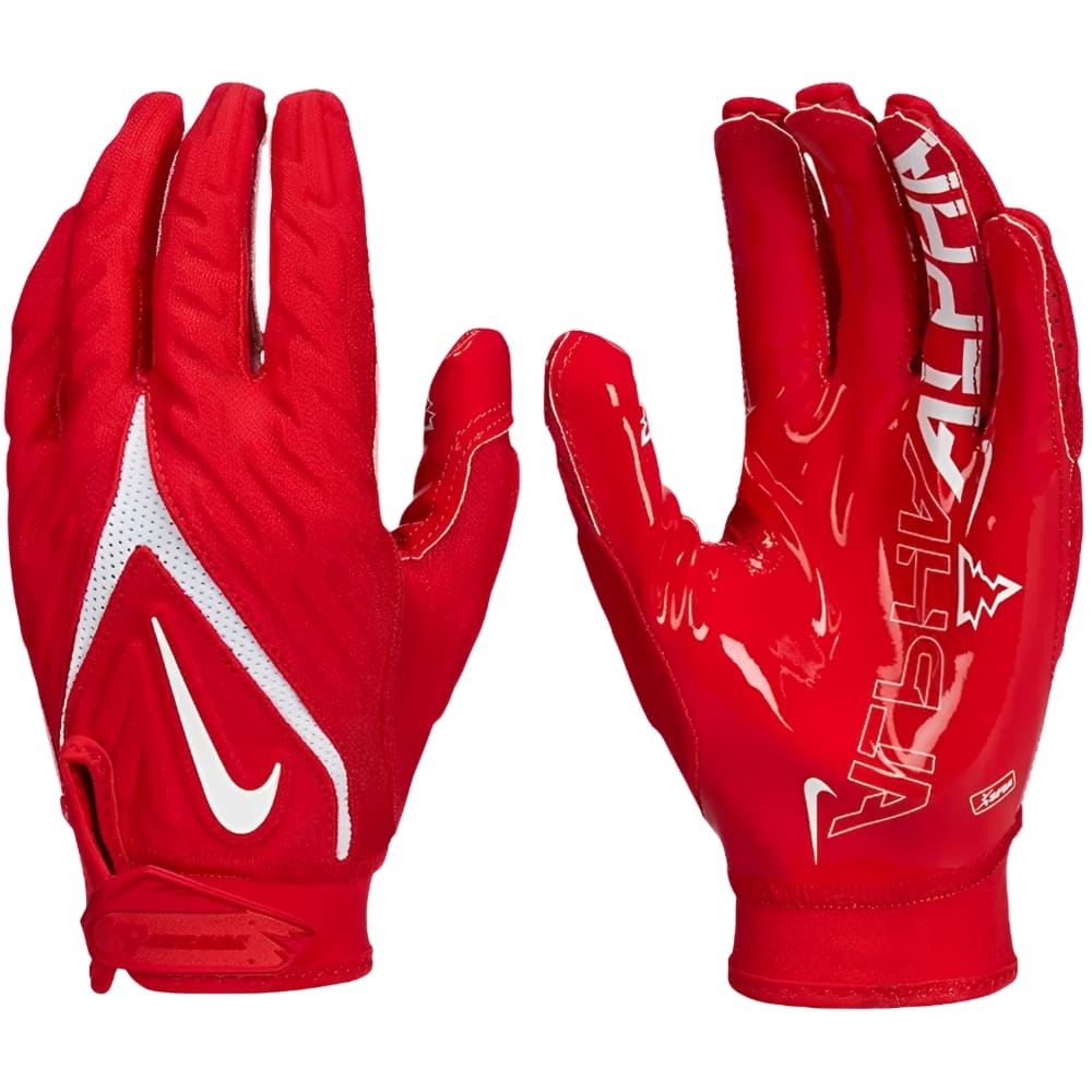 Playmaker Base: American Football Handschuhe Nike Superbad 6.0 Rot Produktbild