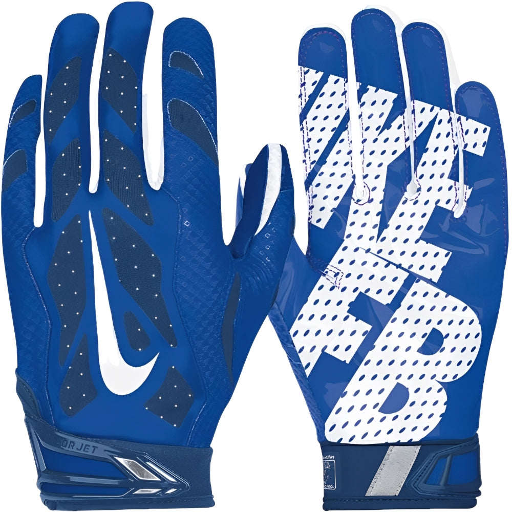 Playmaker Base: American Football Handschuhe Nike Vapor Jet 3.0 Blau Produktbild 1