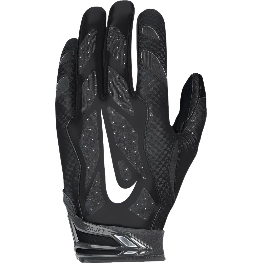 Playmaker Base: American Football Handschuhe Nike Vapor Jet 3.0 Schwarz Produktbild