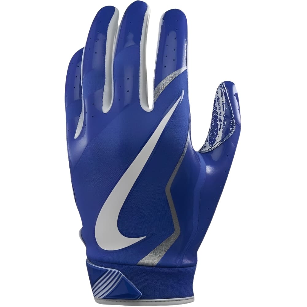 Playmaker Base: American Football Handschuhe Nike Vapor Jet 4 Blau Produktbild