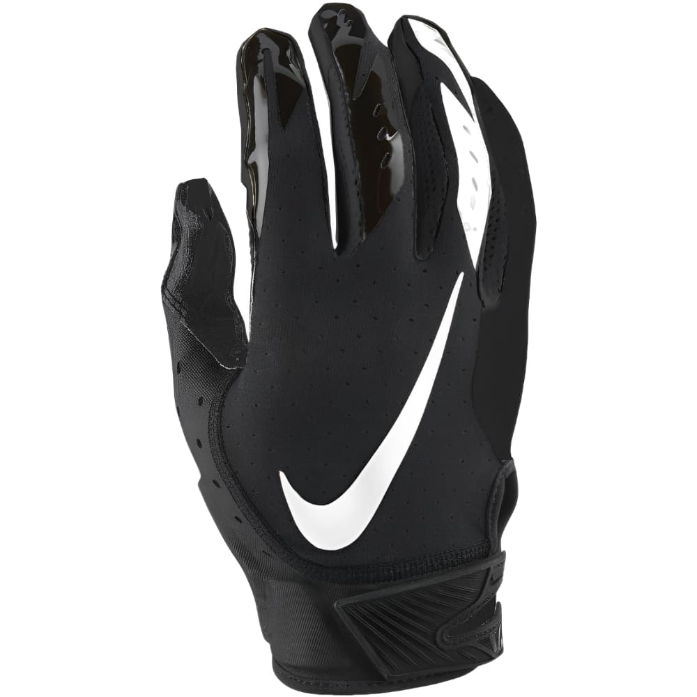 Playmaker Base: American Football Handschuhe Nike Vapor Jet 5.0 Schwarz Produktbild
