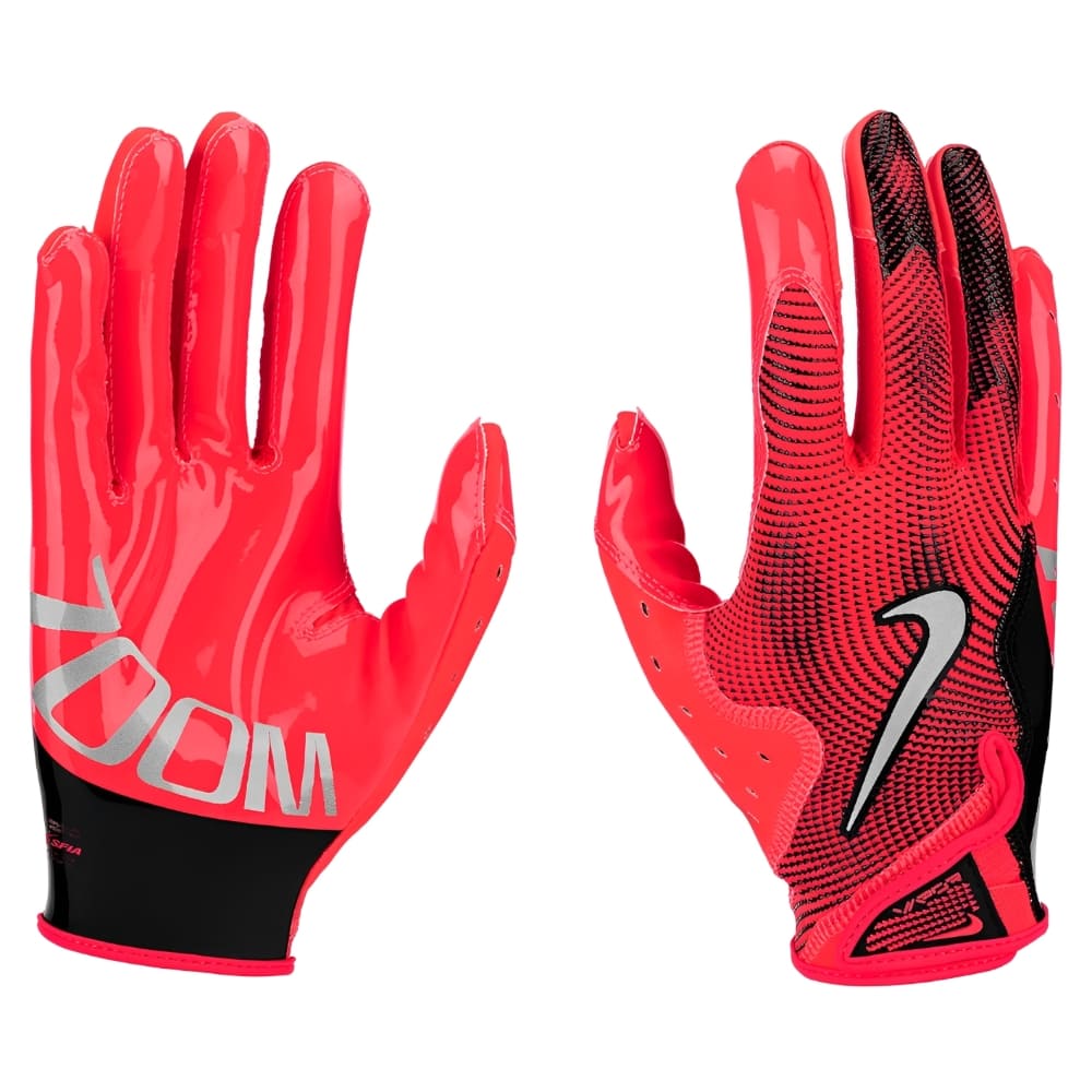 Playmaker Base: American Football Handschuhe Nike Vapor Jet 8.0 Energy Bright Crimson Produktbild