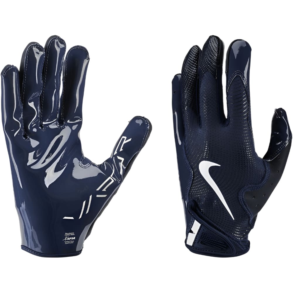Playmaker Base: American Football Handschuhe Nike Vapor Jet 8.0 Navy Produktbild