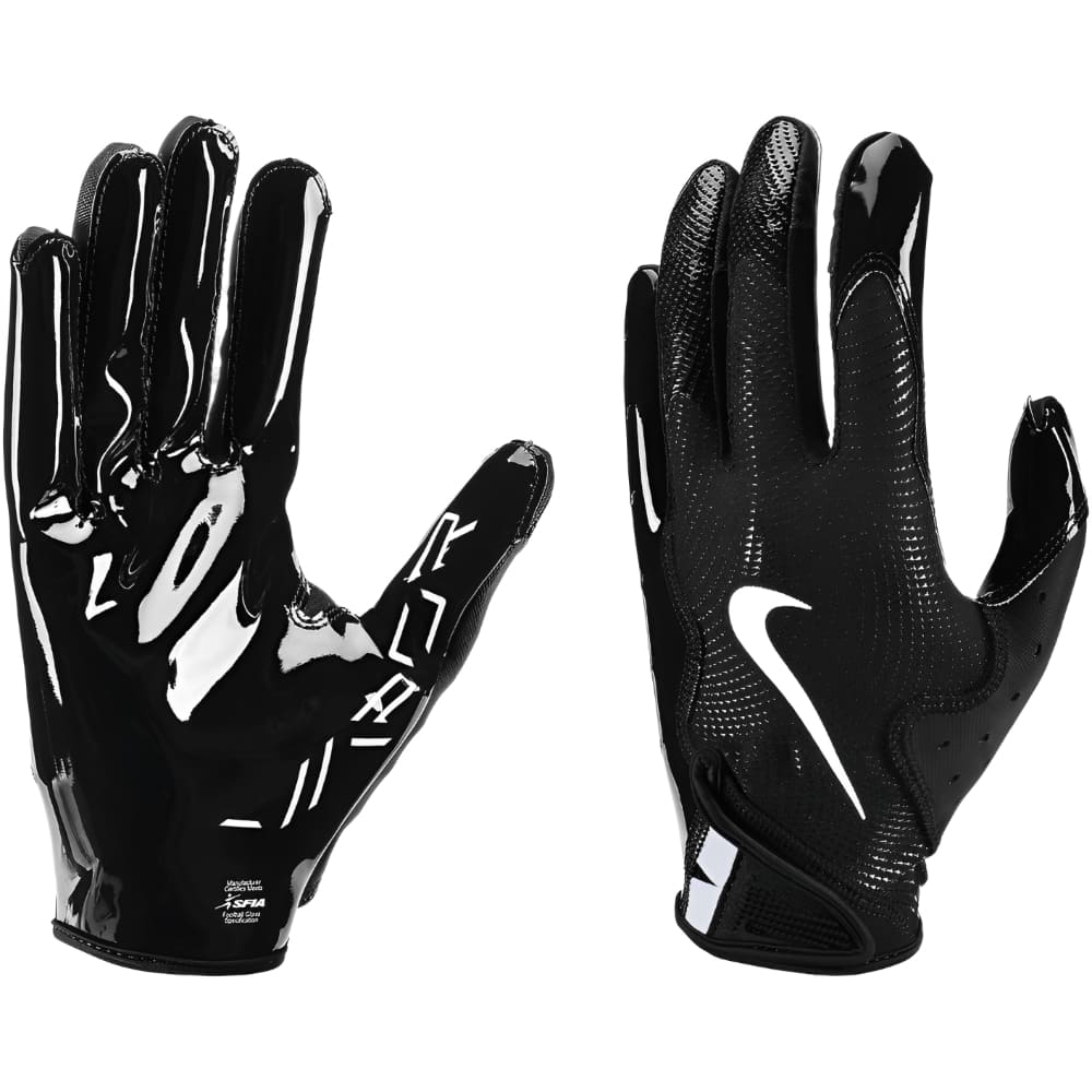 Playmaker Base: American Football Handschuhe Nike Vapor Jet 8.0 Schwarz Produktbild
