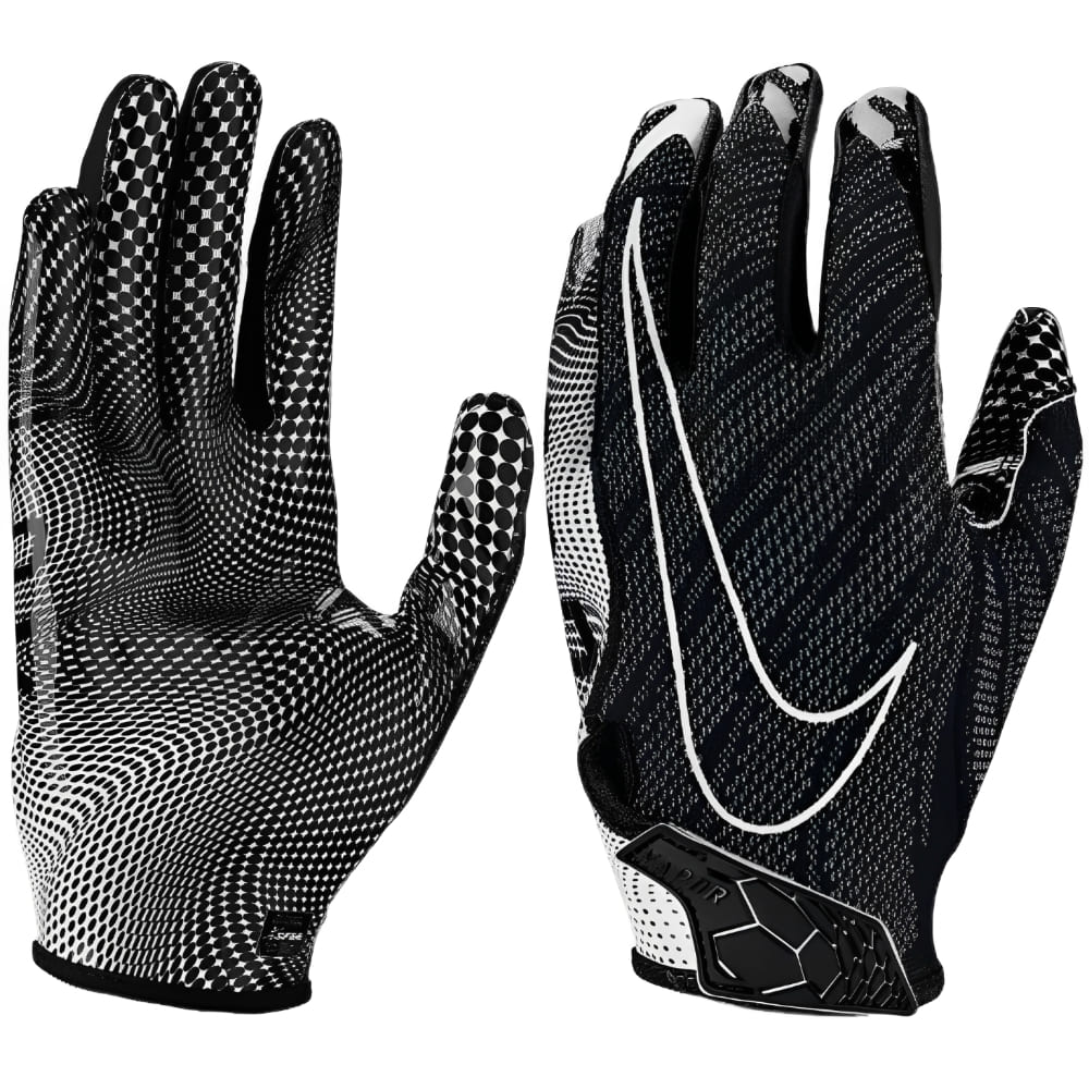 Playmaker Base: American Football Handschuhe Nike Vapor Knit 3.0 Schwarz Produktbild