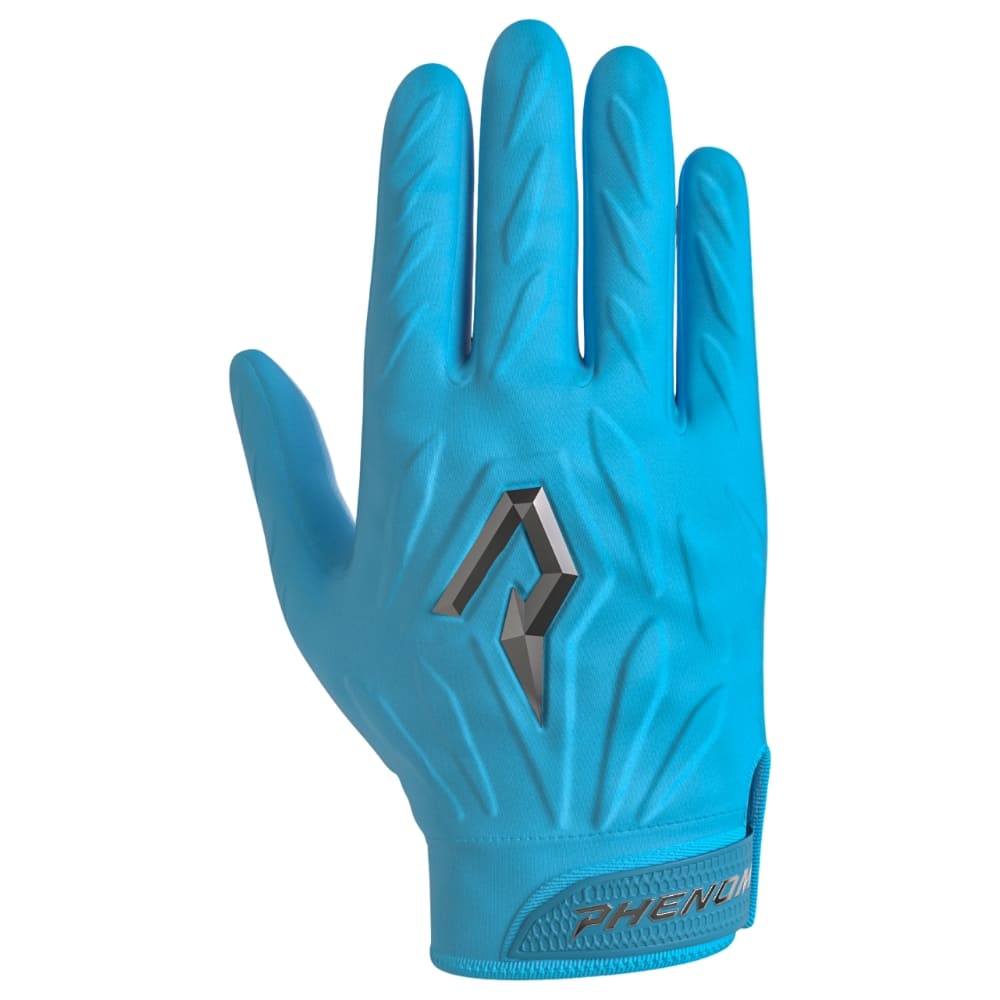 Playmaker Base: American Football Handschuhe Phenom Elite Quantum Fierce Padded Adult Kolumbia-Blau Produktbild