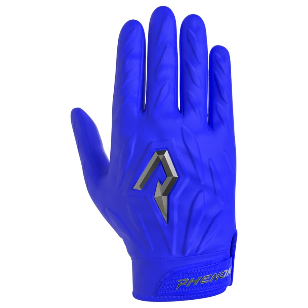 Playmaker Base: American Football Handschuhe Phenom Elite Quantum Fierce Padded Adult Royal-Blau Produktbild
