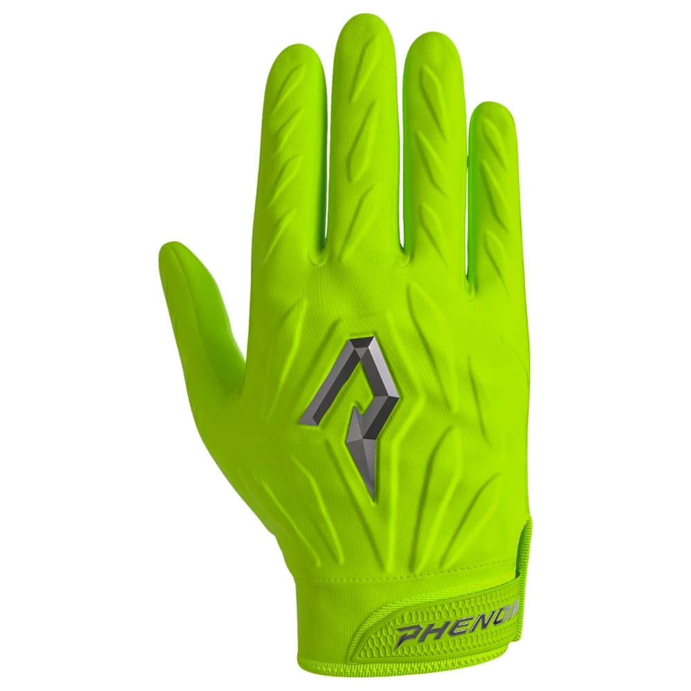 Playmaker Base: American Football Handschuhe Phenom Elite Quantum Fierce Padded Adult Slime-Grün Produktbild