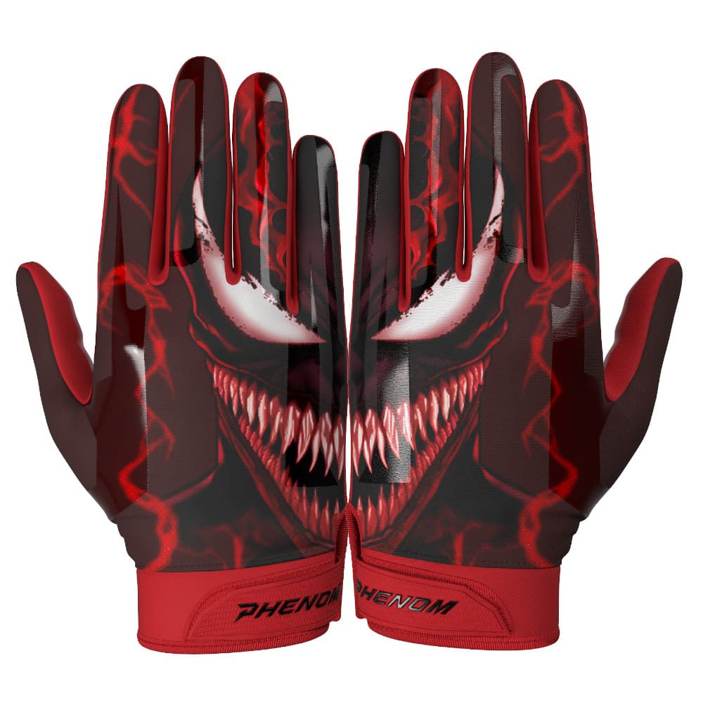 Playmaker Base: American Football Handschuhe Phenom Elite VPS1 Red Villain Produktbild