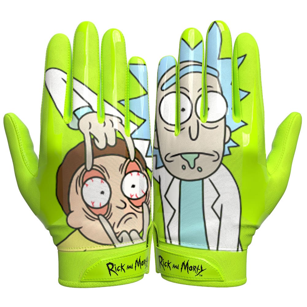 Playmaker Base: American Football Handschuhe Phenom Elite VPS1 Rick and Morty Produktbild