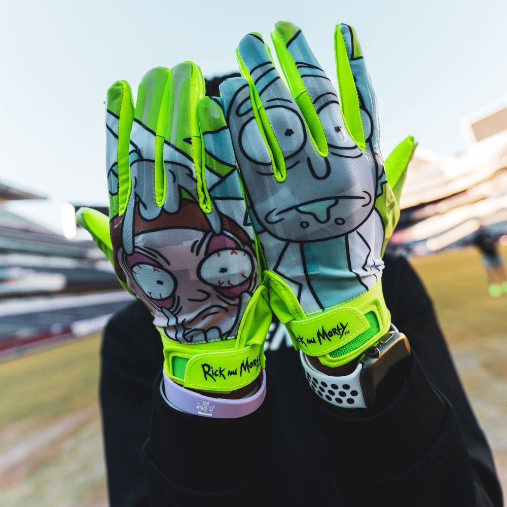Playmaker Base: American Football Handschuhe Phenom Elite VPS1 Rick and Morty Produktbild 4