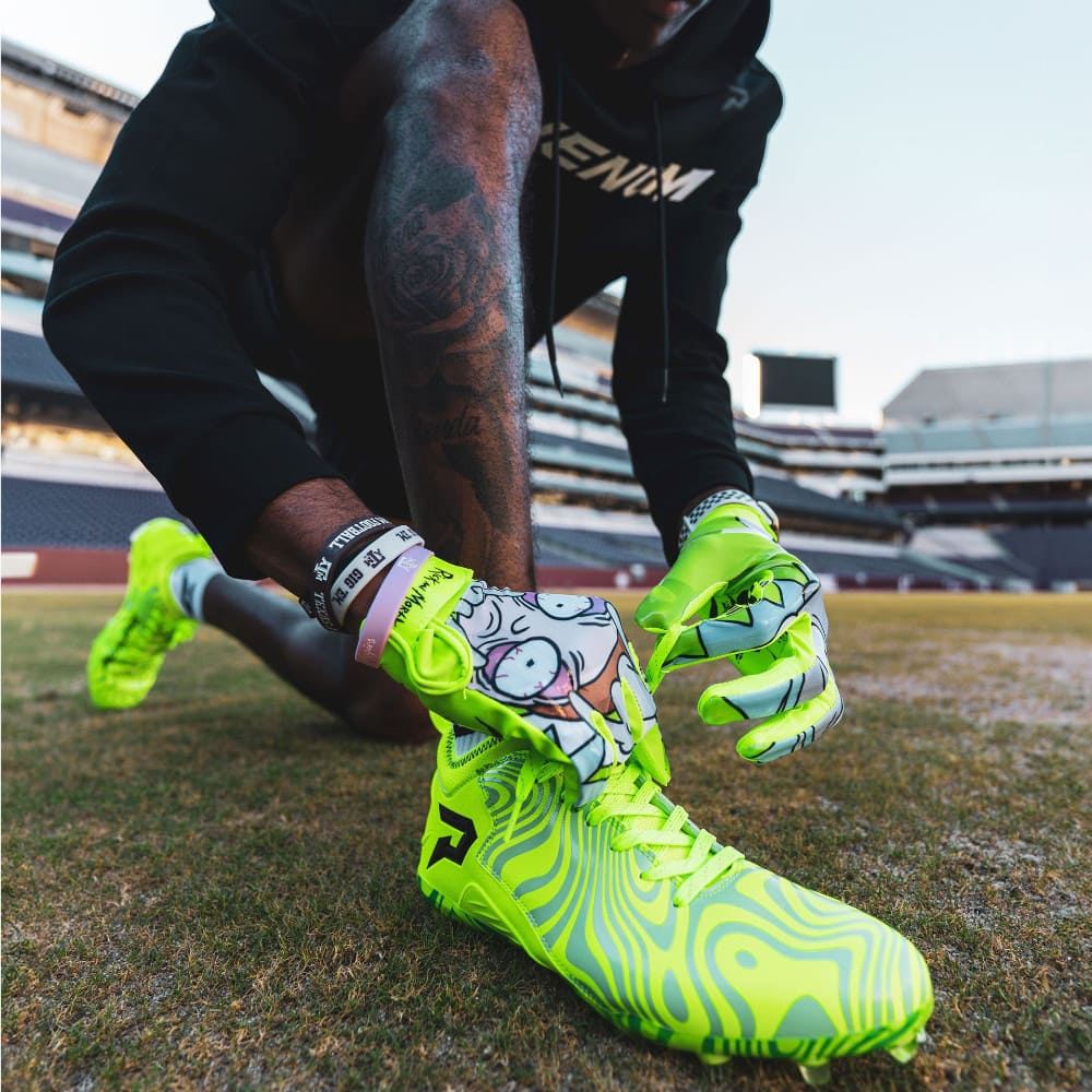 Playmaker Base: American Football Handschuhe Phenom Elite VPS1 Rick and Morty Produktbild 6