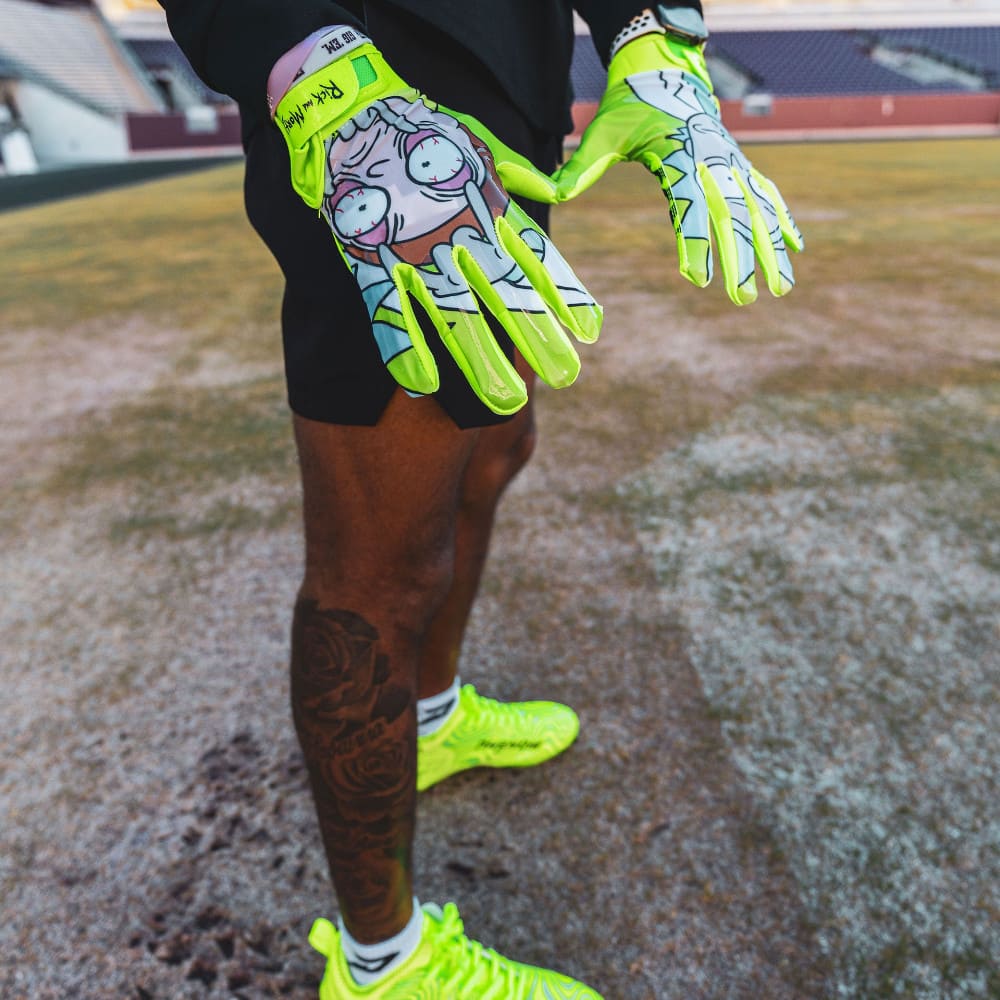 Playmaker Base: American Football Handschuhe Phenom Elite VPS1 Rick and Morty Produktbild 7