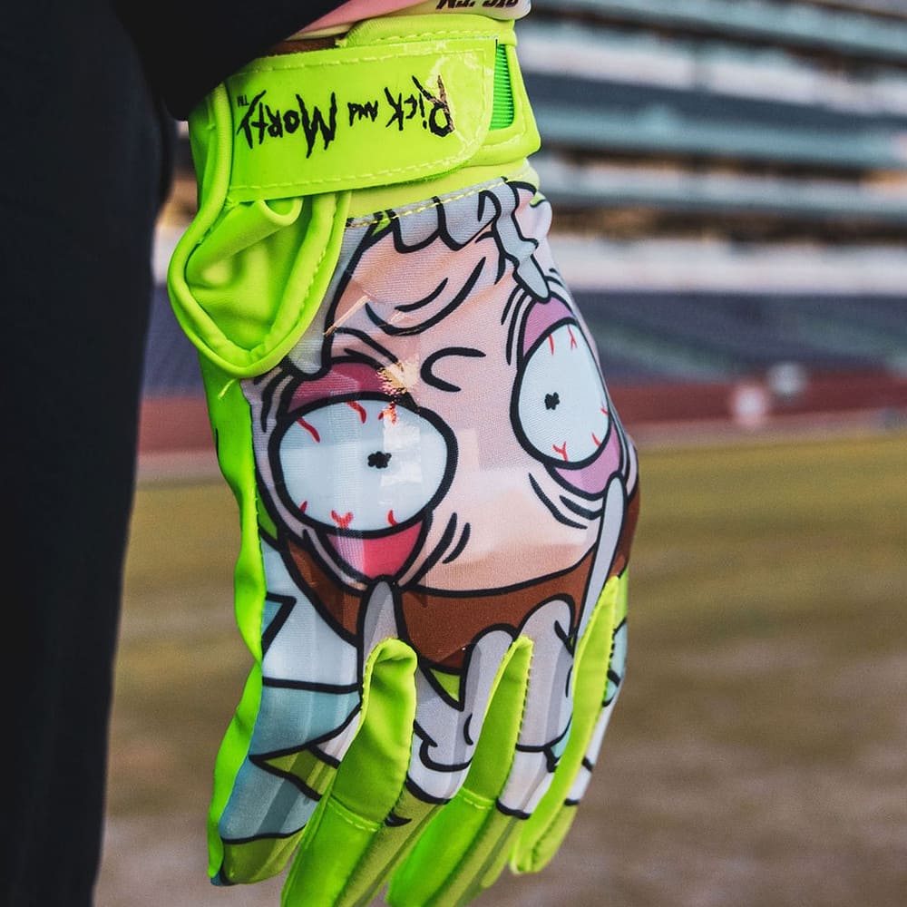 Playmaker Base: American Football Handschuhe Phenom Elite VPS1 Rick and Morty Produktbild 9