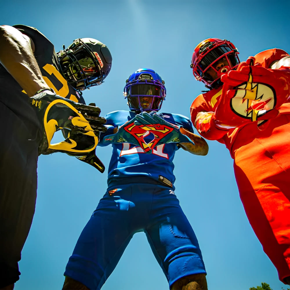 Playmaker Base: American Football Handschuhe Phenom Elite VPS1 Superman Produktbild 2
