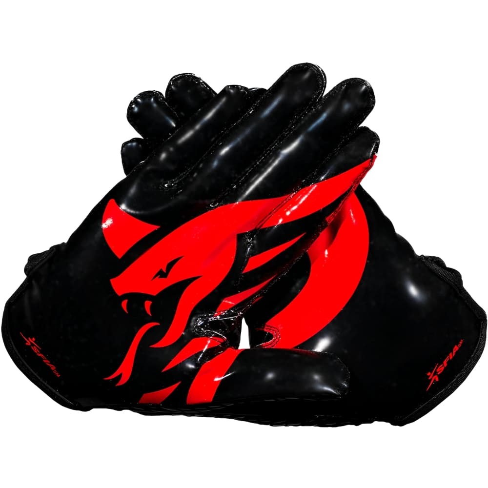 Playmaker Base: American Football Handschuhe Phenom Elite VPS4 Black Cobra Skin Produktbild 1