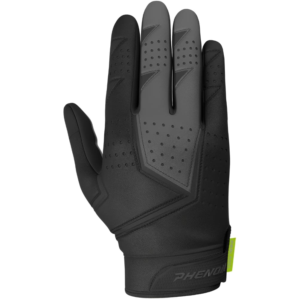 Playmaker Base: American Football Handschuhe Phenom Elite Vapor-Fusion Schwarz & Grau Produktbild