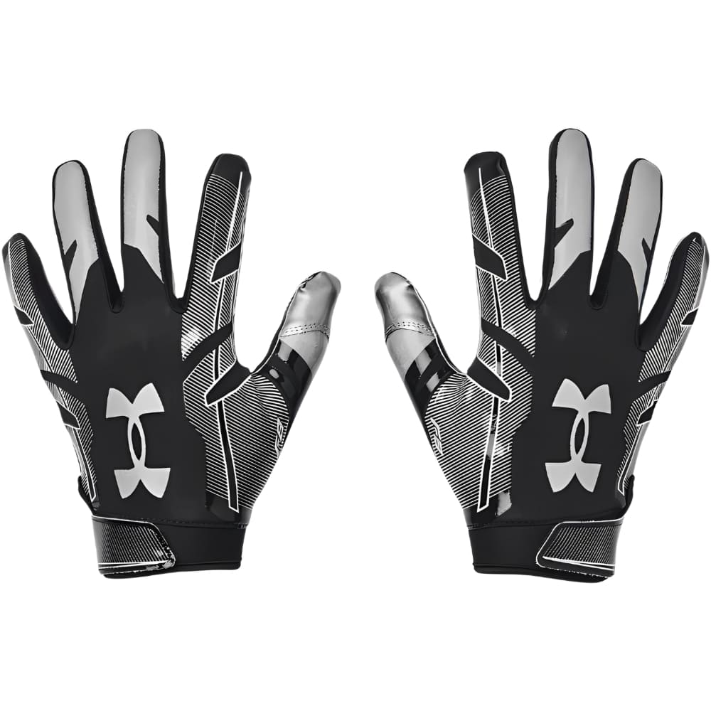 Playmaker Base: American Football Handschuhe Under Armour F8 Schwarz Produktbild