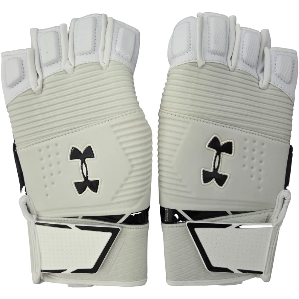 Playmaker Base: American Football Handschuhe Under Armour Team Combat Weiß Produktbild