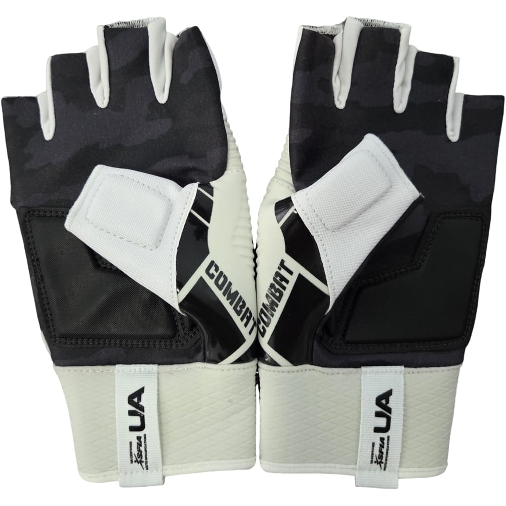 Playmaker Base: American Football Handschuhe Under Armour Team Combat Weiß Produktbild 1