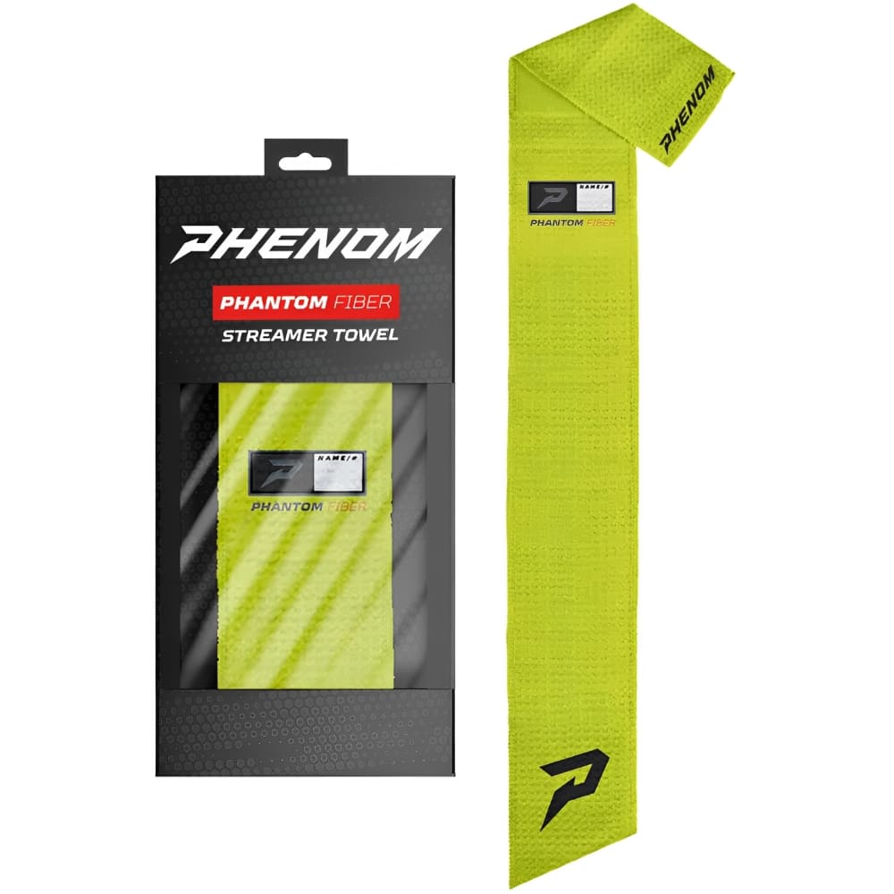 American Football Handtuch Phenom Elite "Phantom Fiber" Streamer Towel 2.0 Neongelb Produktbild
