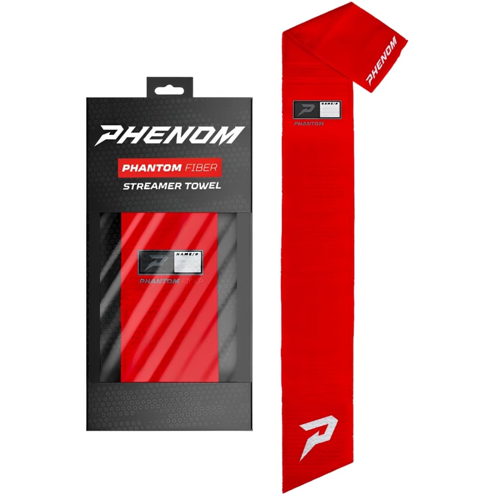 American Football Handtuch Phenom Elite "Phantom Fiber" Streamer Towel 2.0 Rot Produktbild