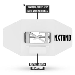 American Football Mundschutz NXTRND TWO® Weiß Produktbild 1