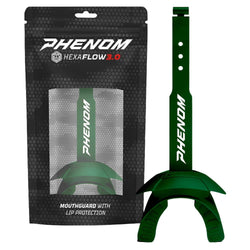 Playmaker Base: American Football Mundschutz Phenom Elite "Hexa Flow" 3.0 Dunkelgrün Produktbild