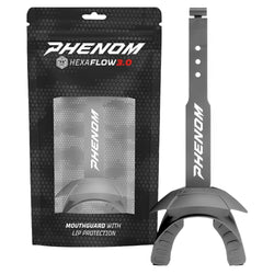 Playmaker Base: American Football Mundschutz Phenom Elite "Hexa Flow" 3.0 Grau Produktbild