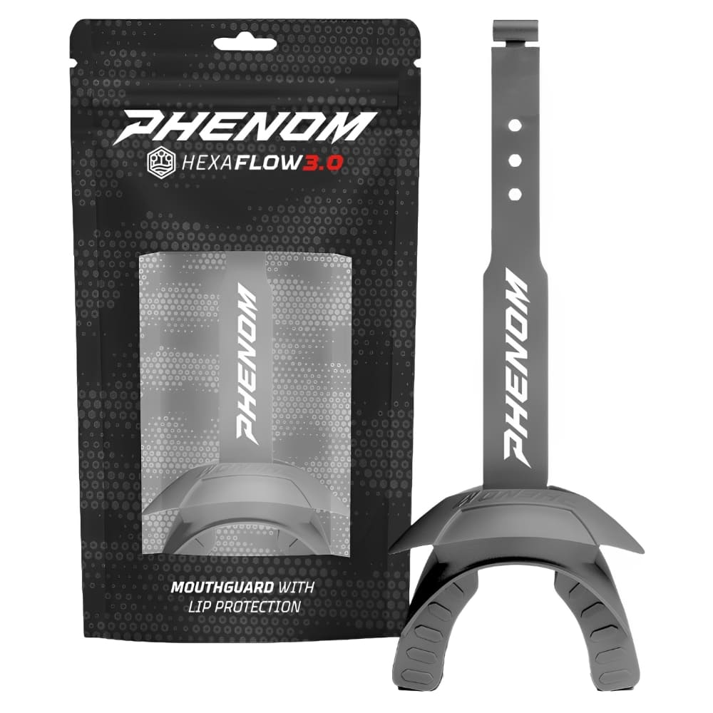 Playmaker Base: American Football Mundschutz Phenom Elite "Hexa Flow" 3.0 Grau Produktbild