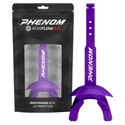 Playmaker Base: American Football Mundschutz Phenom Elite "Hexa Flow" 3.0 Lila Produktbild