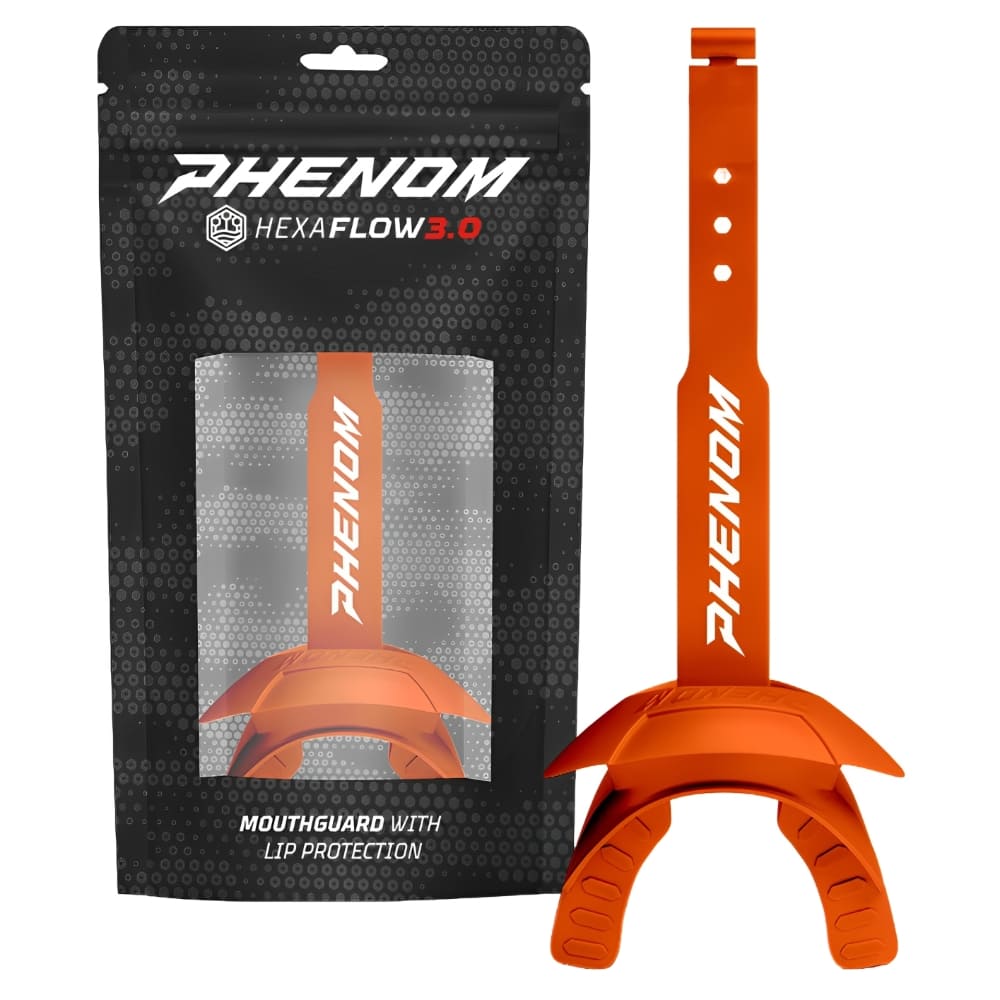 Playmaker Base: American Football Mundschutz Phenom Elite "Hexa Flow" 3.0 Orange Produktbild