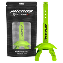 Playmaker Base: American Football Mundschutz Phenom Elite "Hexa Flow" 3.0 Slime-Grün Produktbild