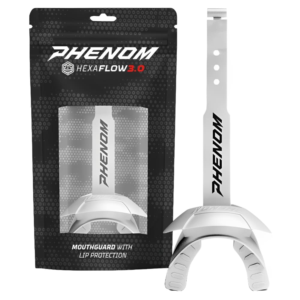 Playmaker Base: American Football Mundschutz Phenom Elite "Hexa Flow" 3.0 Weiß Produktbild