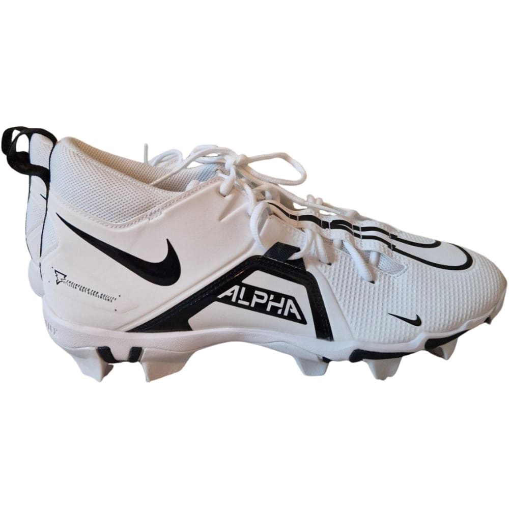 Playmaker Base: American Football Schuhe Nike Alpha Menace 3 Shark Weiß Produktbild