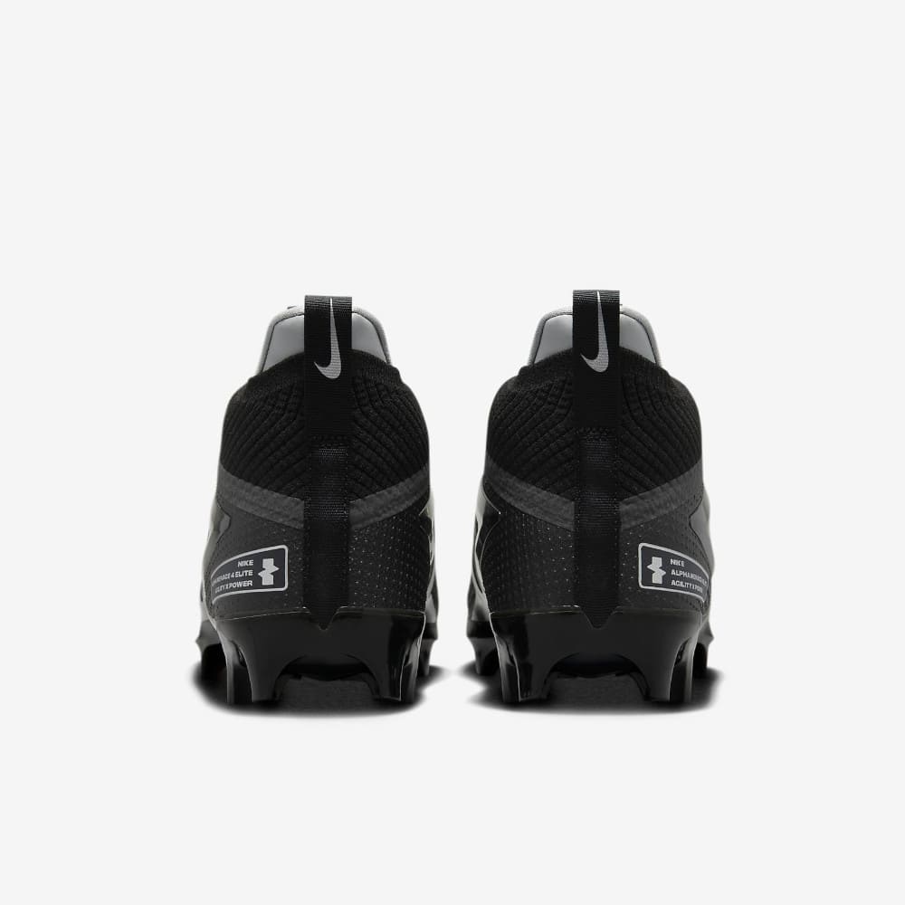 Playmaker Base: American Football Schuhe Nike Alpha Menace 4 Elite Schwarz-Neon Produktbild 4