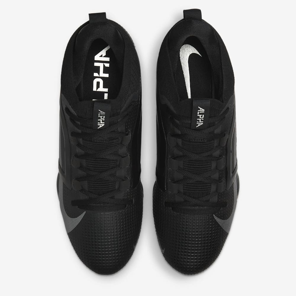 Playmaker Base: American Football Schuhe Nike Alpha Menace 4 Elite Schwarz Produktbild 3